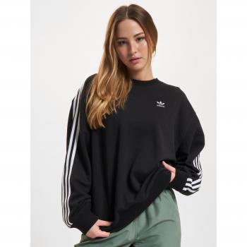 Felpa Adidas Originals 3 Stripes Oversized Nera S
