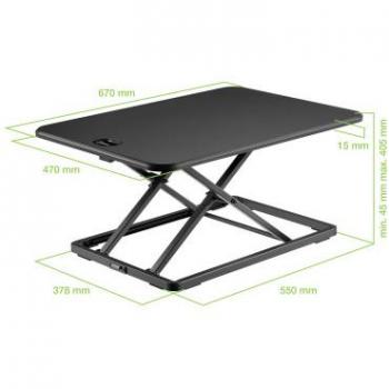 Techly ICA-LCD Gaming Tisch