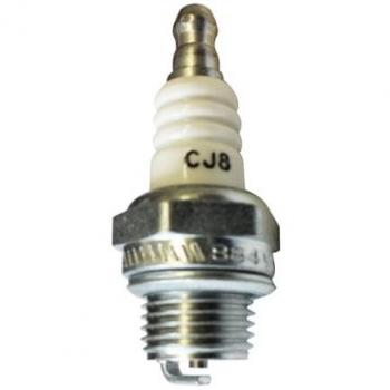 Champion Pile de bougies CJ8 3210382, pack 10, pour débroussailleuses à essence