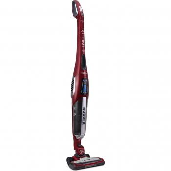 Aspirador Escoba Hoover Athen Evo ATV30RM, Sin Cable, Autonomía de 60 Minutos, Batería de Litio 30V, Capacidad del Depósito 1L, Rojo Intenso
