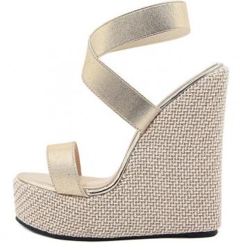 Sandales Eilyken Gladiateur à Talons Compensés pour Femmes
