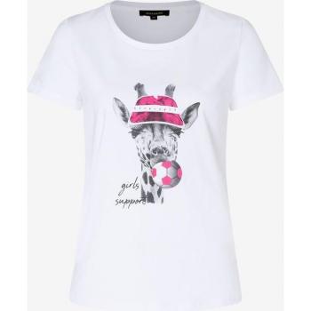 Weißes Giraffen-T-Shirt für Frauen