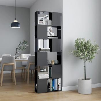 Prateleira Flexível VidaXL Cinza Brilhante 60x24x186