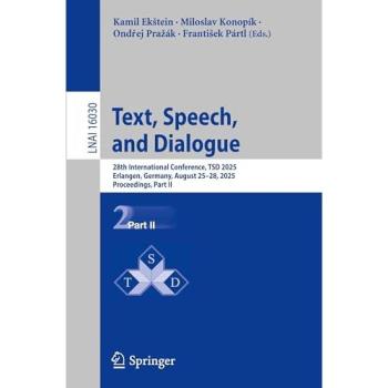 Text, Speech, and Dialogue, Fachbücher von Miloslav Konopík, František Pártl, Ondřej Pražák, Kamil Ekštein