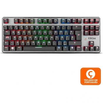 Teclado Krom Kernel TKL Mecânico RGB Português