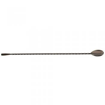 Gun Metal Teardrop Bar Spoon 35cm Mixology Cocktail Accessories Mixing Spoon