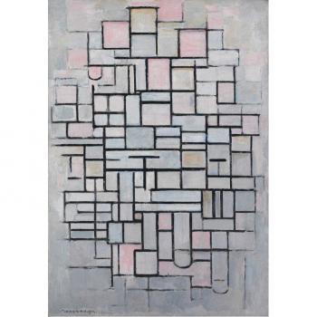 Grafika 12 Teile Puzzle: Piet Mondrian