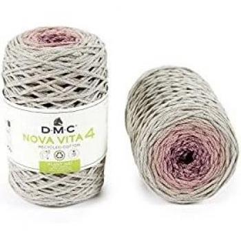 Cotton recycled yarn 'DMC Nova Vita 4' multicolor 250g (color 103)