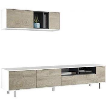Mueble TV Ciara en Acabado Blanco Artik