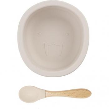Juego de Comida Infantil con Mango de Madera