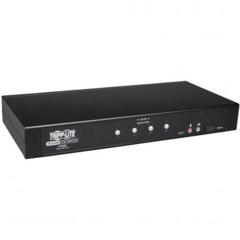 Tripp Lite 4-Port Secure DVI / USB KVM Switch with Audio