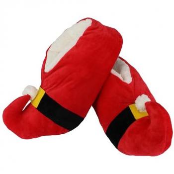Jolly Noel Slip‑On Shoes – Santa Style