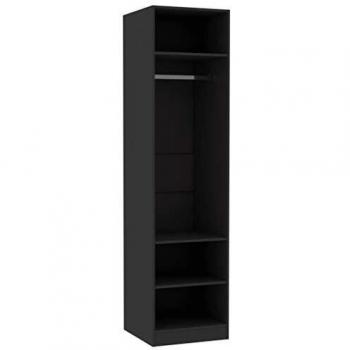 Garde-Robe en Aggloméré Gris 50 x 50 x 200 cm