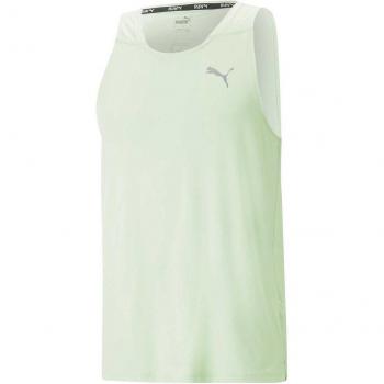 Puma Canotta Cloudspun Single Verde Chiaro Grigio Chiaro M