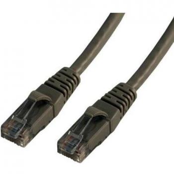 Cable de Red MCL RJ45 CAT6 A U/UTP 0.5m Gris