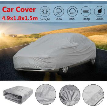 XL Car Cover for Outdoor Use 4.9x1.8x1.5m