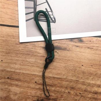 Funktionaler Handgelenksanhänger, kurz gewebtes Schlüsselband für tragbare USB-Sticks mit robustem Seil