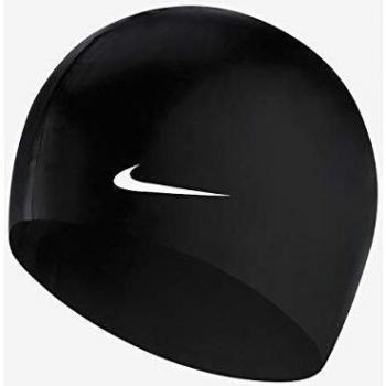 Nike Swim Solid Badekappe Schwarz Einheitsgröße