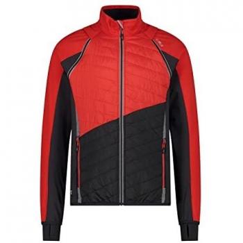 CMP Herren Jacke mit abnehmbaren Ärmeln rot 58