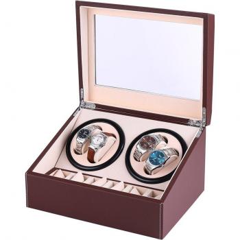 Caja de reloj automático con motor silencioso