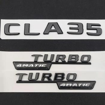 Badge Arrière 3D ABS pour Mercedes CLA 35 Turbo