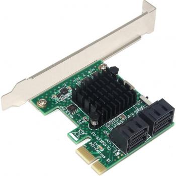Convertidor de expansión PCI-E a 4 puertos SATA 3.0