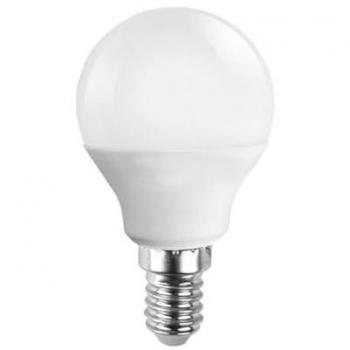 Lampadina a Sfera LED 6W E14 “Multi‑Color” 3000K/4000K/6500K – Bianco Caldo