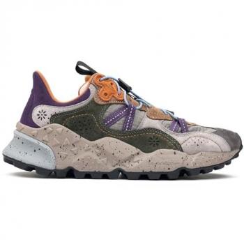 Flower Mountain Dark Grey Tiger Hill Sneakers
