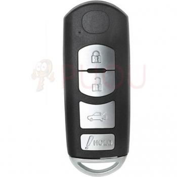 Mazda Smart Remote Key Case with Emergency Blade for 2-4 Buttons
