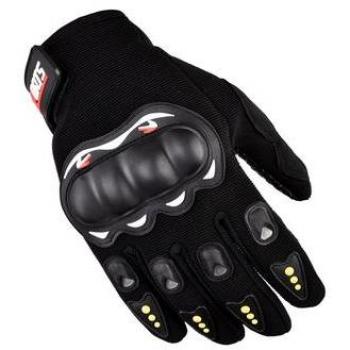Motorcycle Gloves COFI 1453 – Einseitiges Design, Knöchel‑ und Rutschschutz in Schwarz