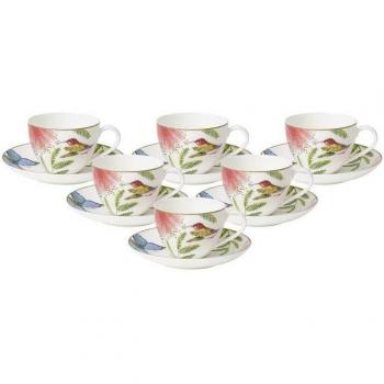 Villeroy & Boch Amazonia Anmut Kaffeetassen (200 ml), Porzellan