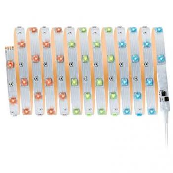 Paulmann LED strip TIP, 5 m, bianca, plastica, RGB
