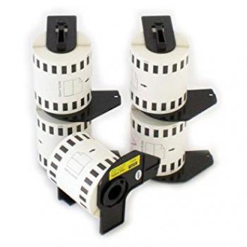 Vhbw 5x Replacement Label Roll for Brother DK-22606