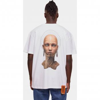 Vergessene Gesichter Apocalypto Schweres Oversized T-Shirt für Herren