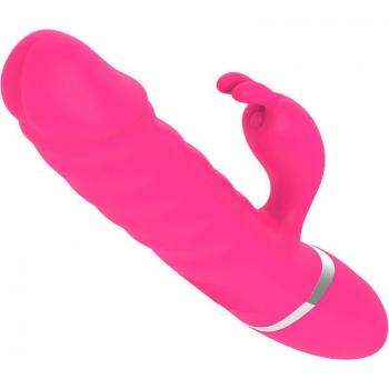 Dildo Vibrante Fucsia Rabbit Armony