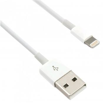 C-TECH USB 2.0 Lightning nabíjecí a synchronizační kabel, 1m, bílý (kompatibilní s IP5 a vyššími)