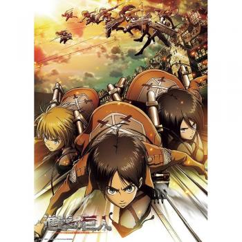 Beverly Attack on Titan S01P02 600‑Piece Puzzle – Key Visual – Made in Japan