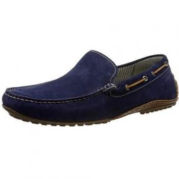 Sioux Callimo Mokassin für Herren, Blau, 42.5 EU