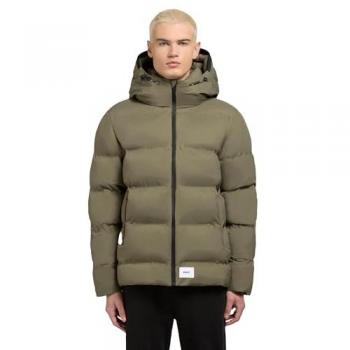 KHUJO Warme Winter-Steppjacke Silas2‑YM – Light Moss Green, Größe L