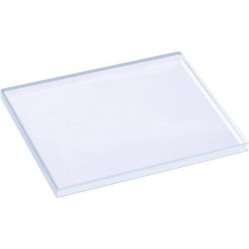 Plaque de raclage en verre trempé 130mm