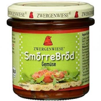 Zwerggarten Gemüsecreme – Bio Smørrebrød Aufstrich 140 g
