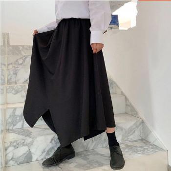Pantalon Jambes Larges Barbier Mode