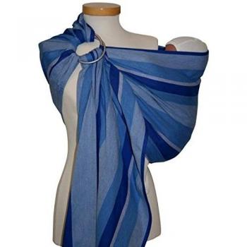 Echarpe porte-bébé ringsling Eric coton bio