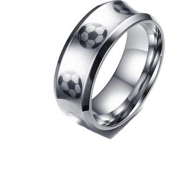 Vnox Men's Soccer Alliance Ring