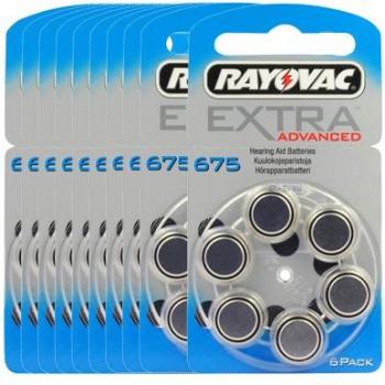 Piles pour appareils auditifs A675