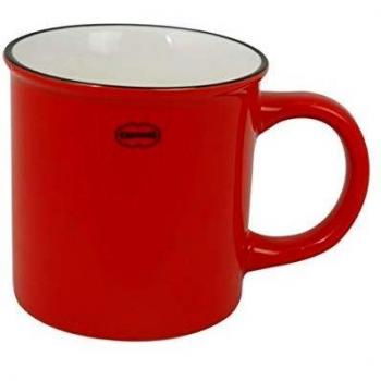 Cherry Red Ceramic Drinkware