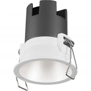 LEDVANCE Twist spot LED Ø7cm 830 bianco/argento – 7 cm diametro, 830 K, luce bianca argento