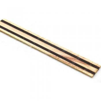 Pont de guitare acoustique imitation bois de rose et abalone