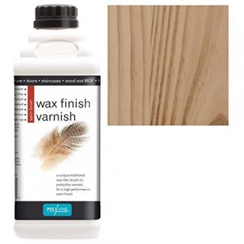 Waxed Teak Varnish by Polyvine (500 mL)