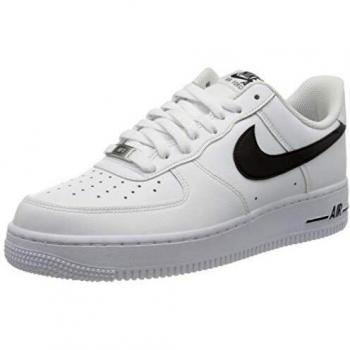 Nike Men's Air Force 1 '07 Trainers White/Black UK Size 6